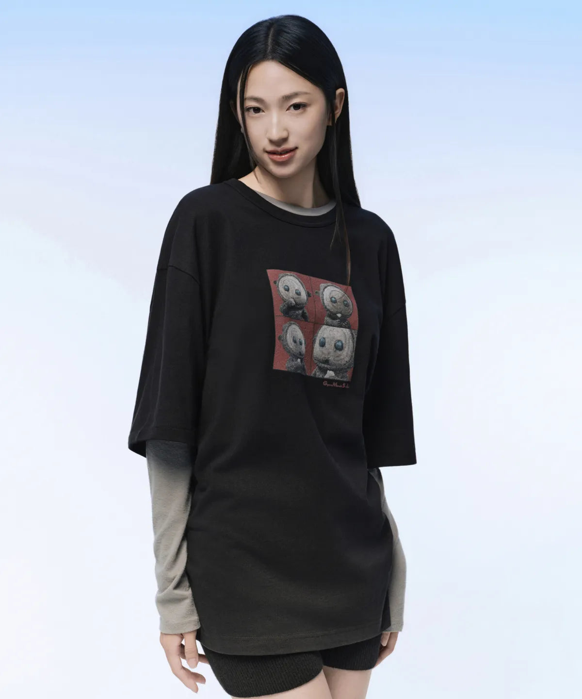 [KDRAMA:The East Palace X Musinsa Standard]  Ggeomeoksali T-shirt