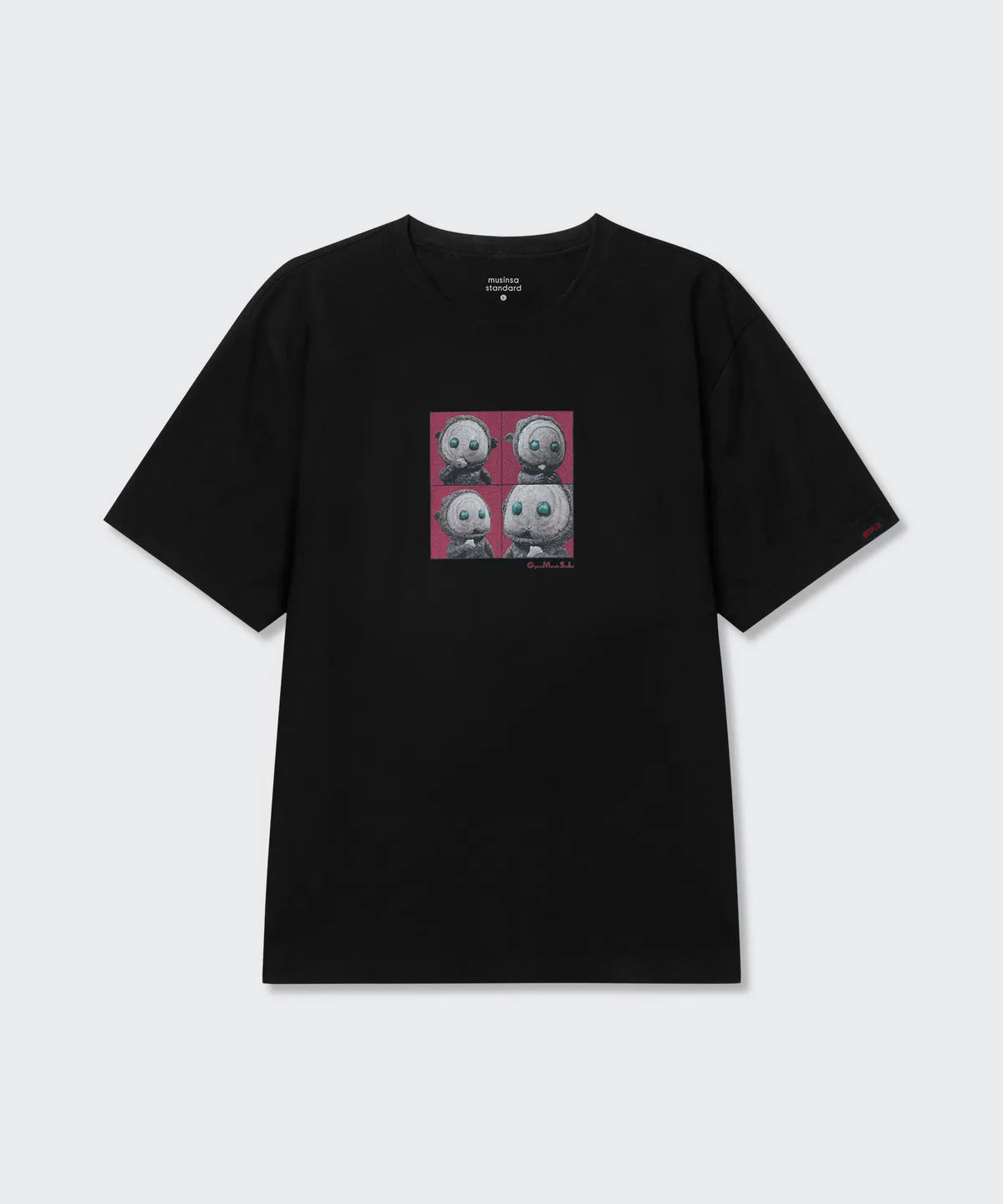 [KDRAMA:The East Palace X Musinsa Standard]  Ggeomeoksali T-shirt