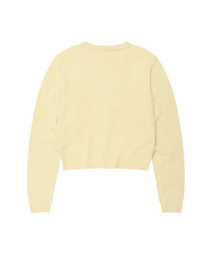 [Twice Sana Pick] 26FW COVERNAT WOMAN V-neck Hairy Cardigan