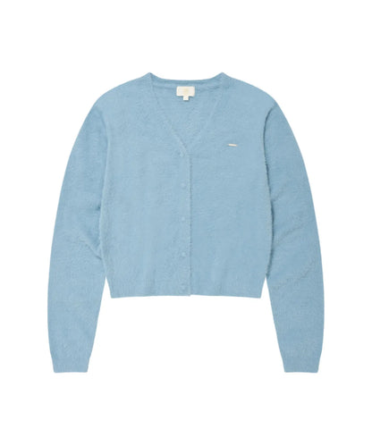 [Twice Sana Pick] 26FW COVERNAT WOMAN V-neck Hairy Cardigan