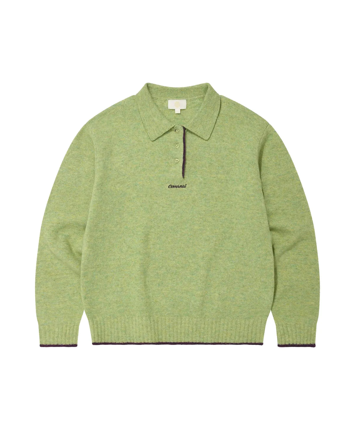 [Twice Sana Pick] 26FW COVERNAT WOMAN Hairy Collar Knit