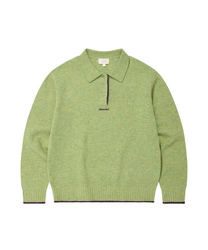 [Twice Sana Pick] 26FW COVERNAT WOMAN Hairy Collar Knit