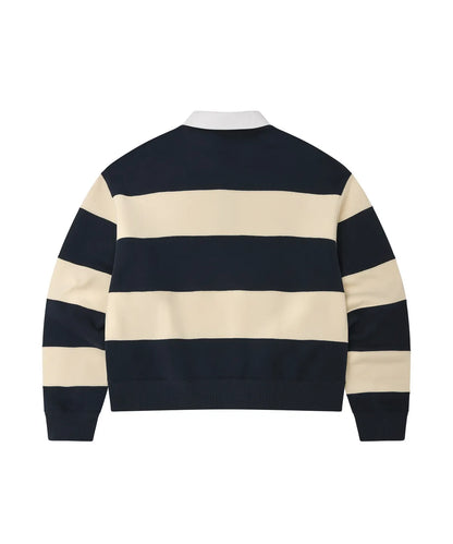 [Twice Sana Pick] 26FW COVERNAT WOMAN Rugby Sweatshirt