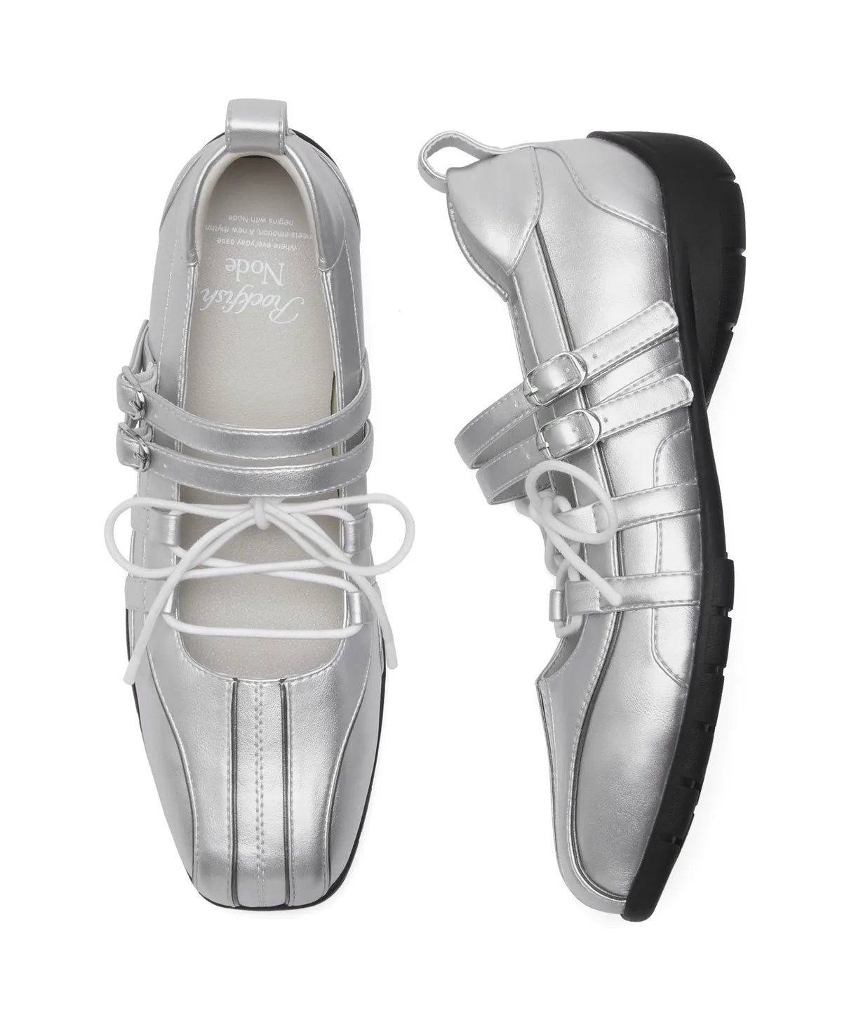 ROCKFISH WEATHERWEAR -  ASTER LACEUP SNEAKERS (METALLIC)