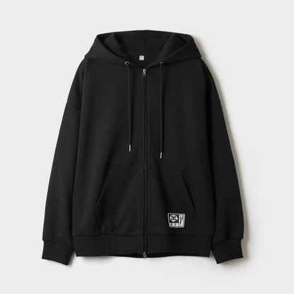[Bleach x SPAO] Zip-up Hoodie (Black)