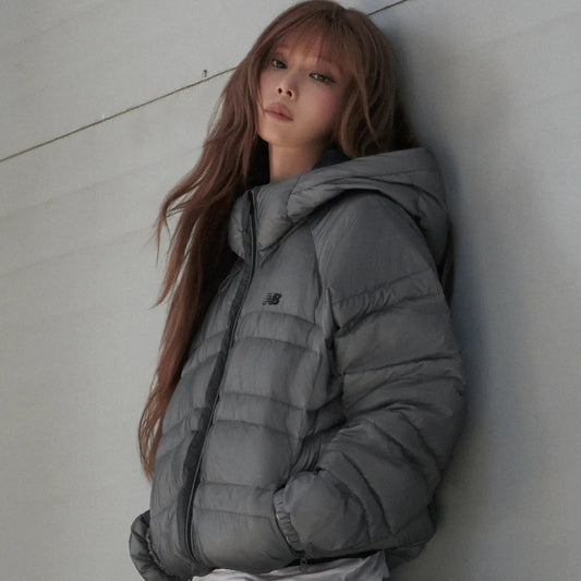 [Aespa Winter Pick] NEW BALANCE UNI Flying 77 Superlight Hooded Lightweight Goose Down