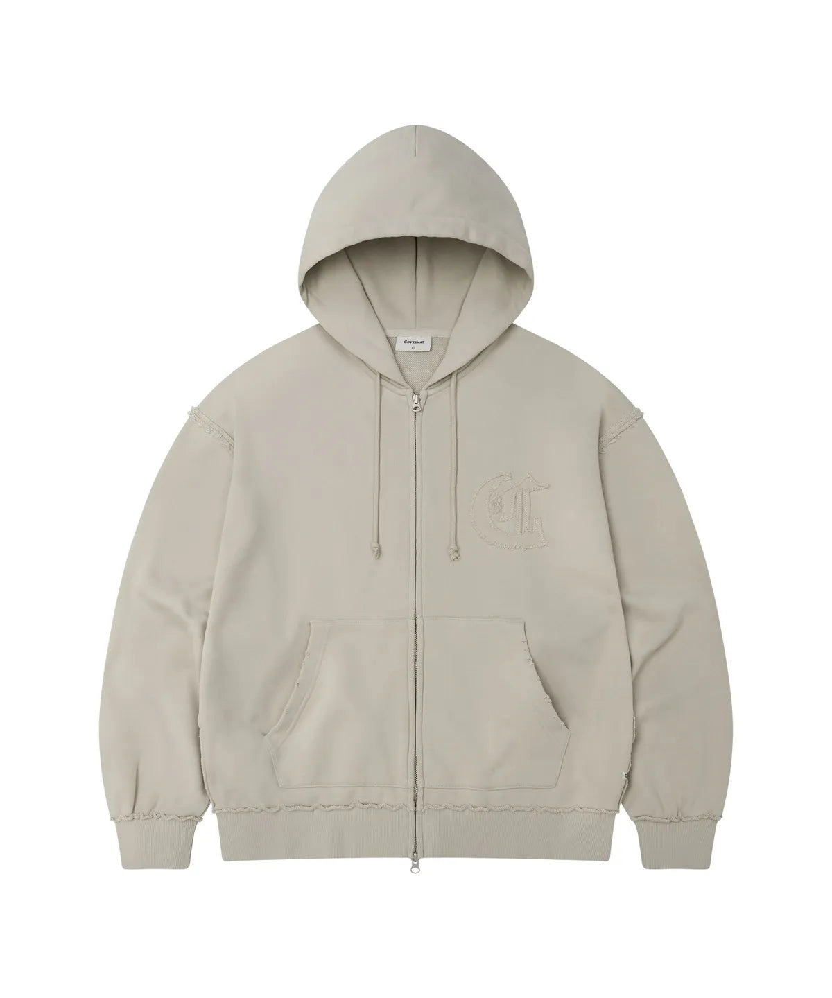 [Twice Sana Pick] 26FW COVERNAT Diploma CVNT Vintage Zip-up Hoodie
