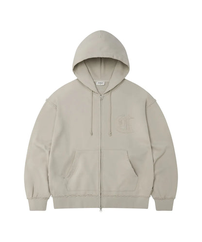 [Twice Sana Pick] 26FW COVERNAT Diploma CVNT Vintage Zip-up Hoodie