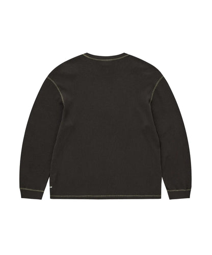 [TXT Soobin Worn] 26FW COVERNAT Diploma CVNT Waffle Long Sleeve