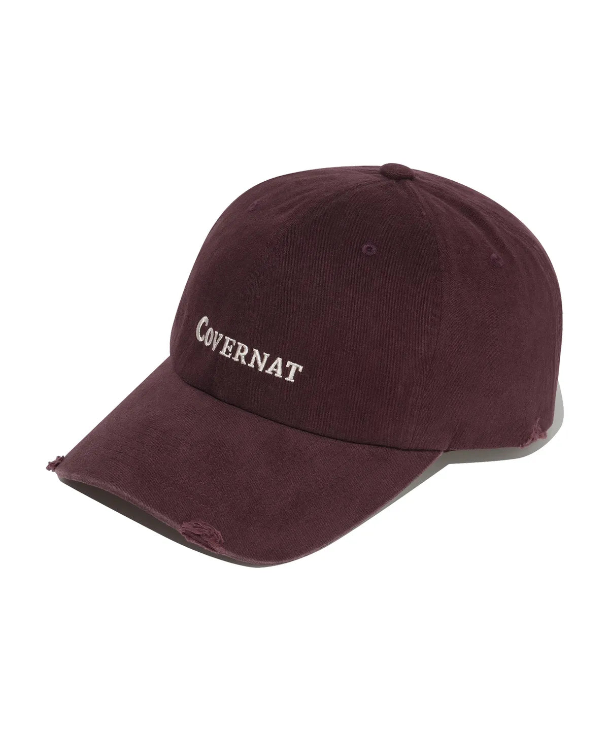 [TXT Soobin Worn] 26FW COVERNAT Damaged Authentic Logo Cozy Fit Ball Cap