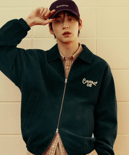 [TXT Soobin Worn] 26FW COVERNAT Damaged Authentic Logo Cozy Fit Ball Cap