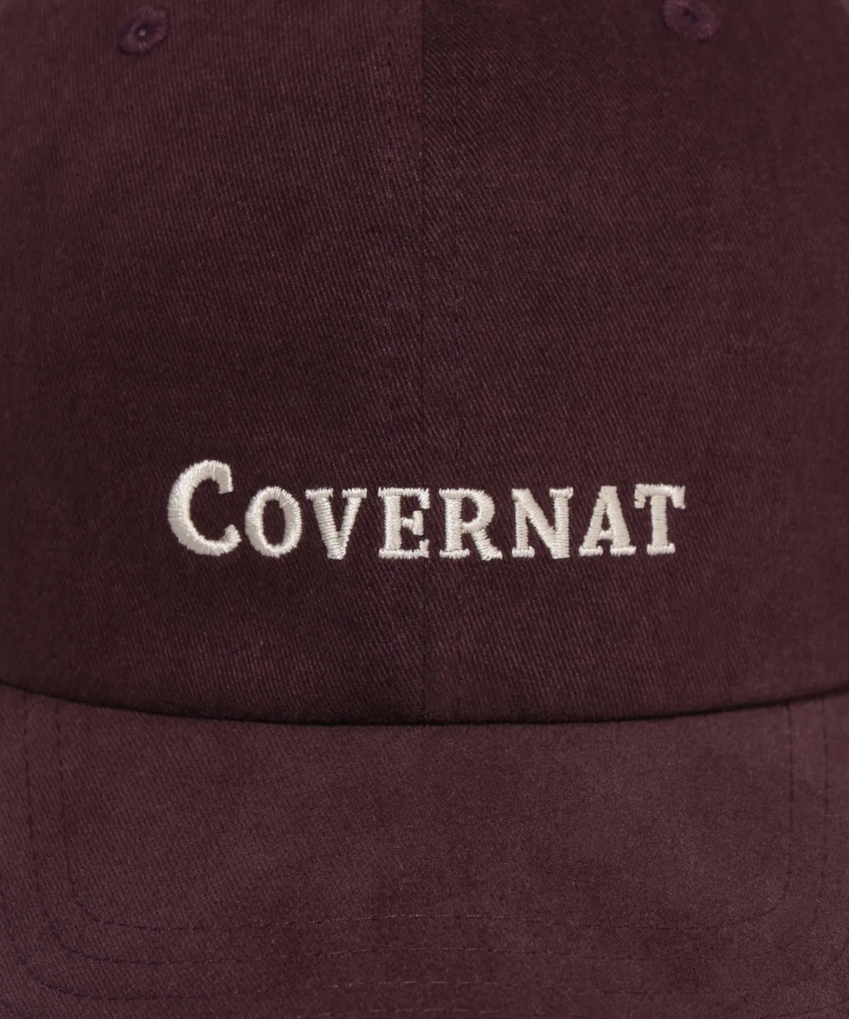 [TXT Soobin Worn] 26FW COVERNAT Damaged Authentic Logo Cozy Fit Ball Cap