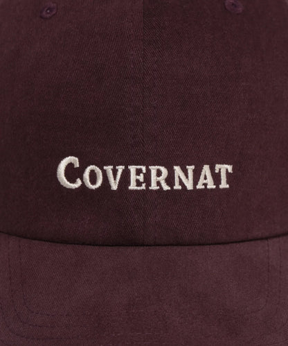 [TXT Soobin Worn] 26FW COVERNAT Damaged Authentic Logo Cozy Fit Ball Cap