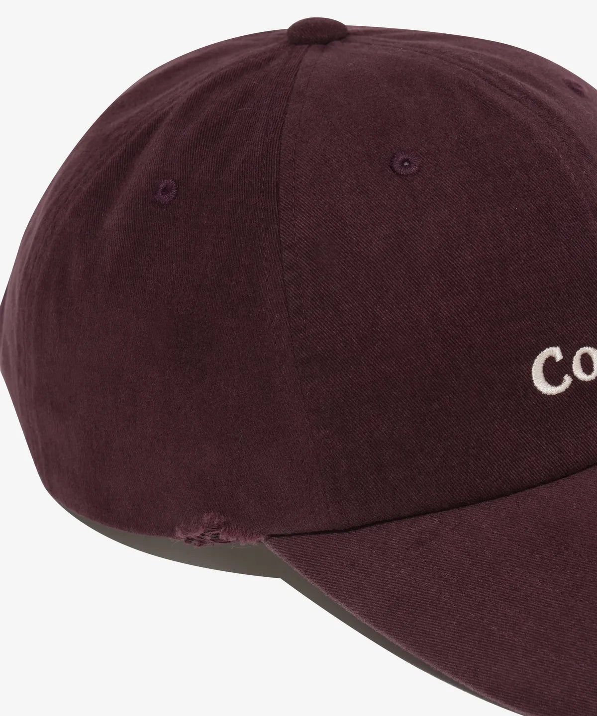 [TXT Soobin Worn] 26FW COVERNAT Damaged Authentic Logo Cozy Fit Ball Cap