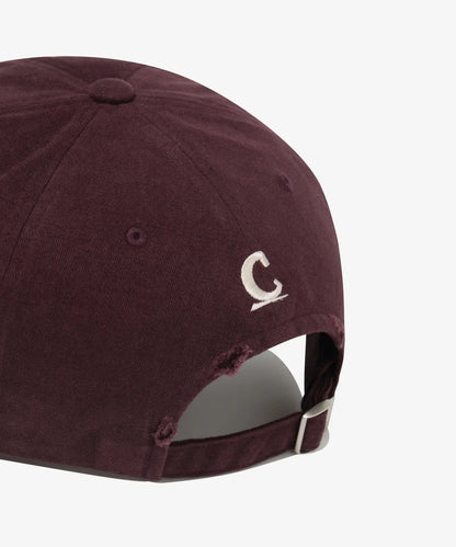 [TXT Soobin Worn] 26FW COVERNAT Damaged Authentic Logo Cozy Fit Ball Cap