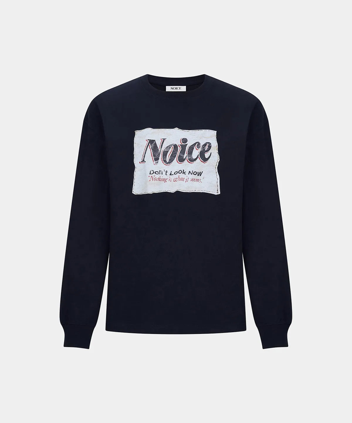 [BTS V Worn] NOICE Aged Label Long Sleeve T-Shirt