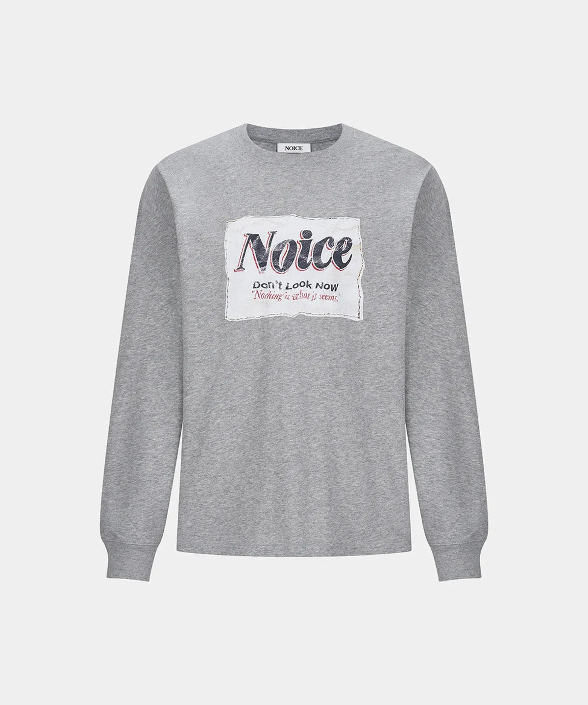 [BTS V Worn] NOICE Aged Label Long Sleeve T-Shirt