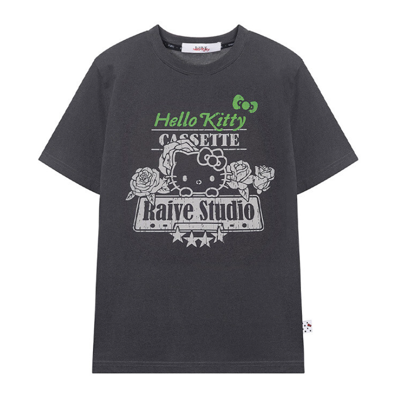 RAIVE X HELLO KITTY - Rose Graphic T-shirt