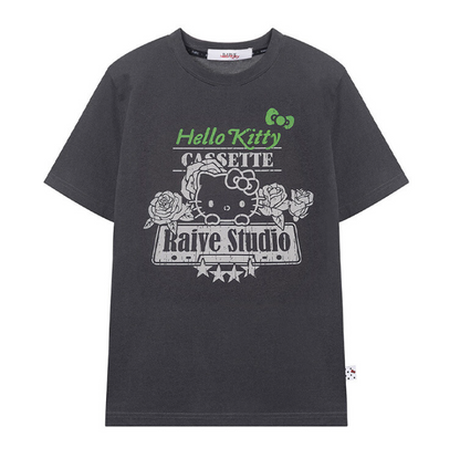 RAIVE X HELLO KITTY - Rose Graphic T-shirt