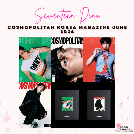 SEVENTEEN DINO - COSMOPOLITAN KOREA MAGAZINE JUNE 2026 (RANDOM COVER)