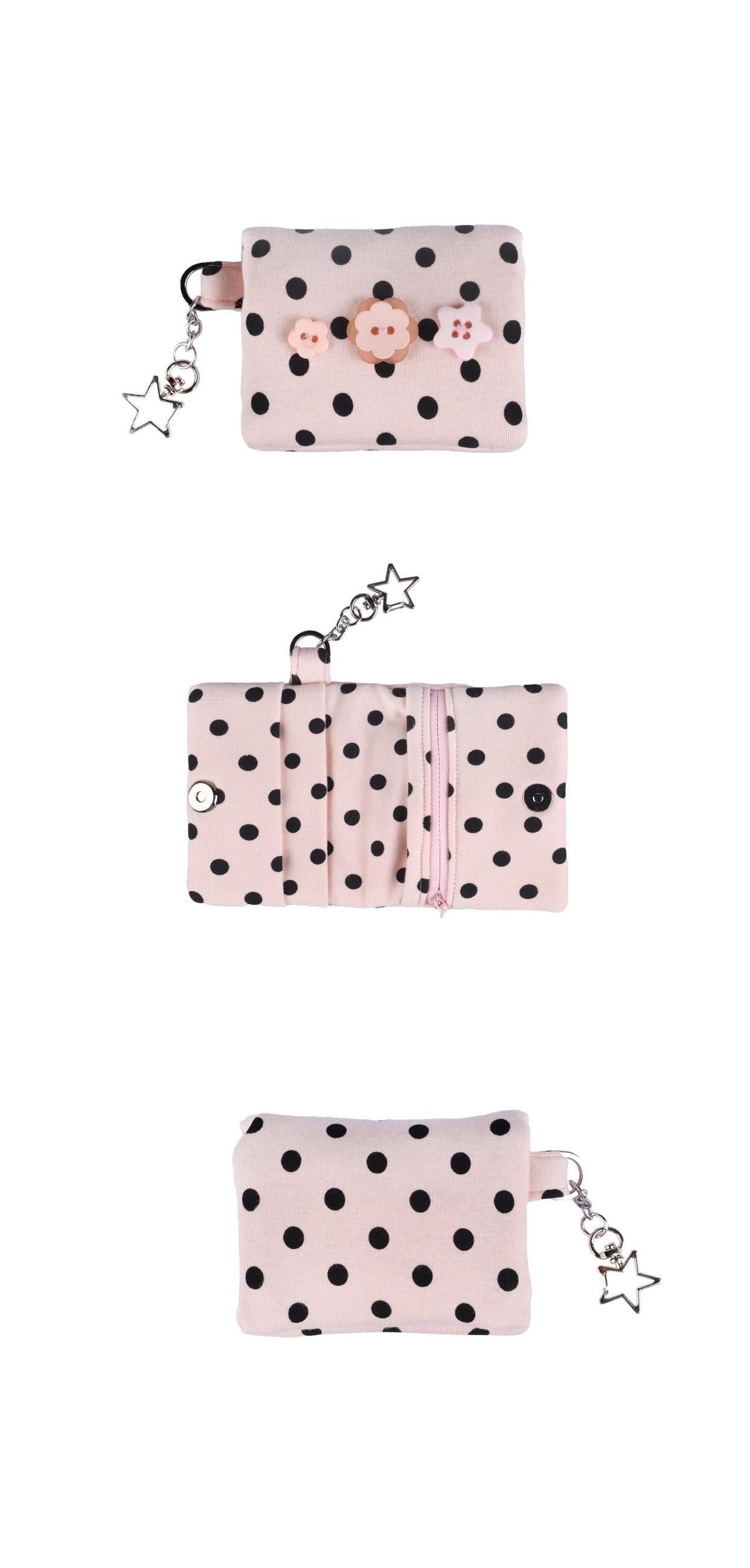 COZING - Dot Button Wallet