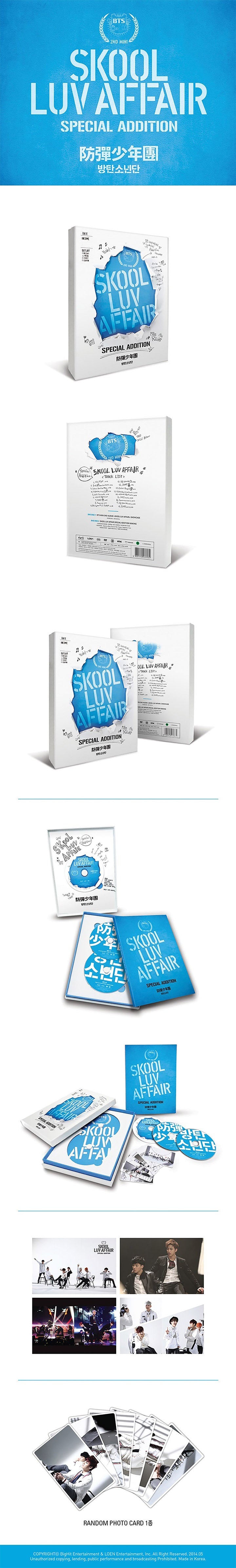 BTS Skool Luv Affair - Special Edition Album