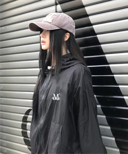 MUCENT Vintage Washed Applique Ball Cap