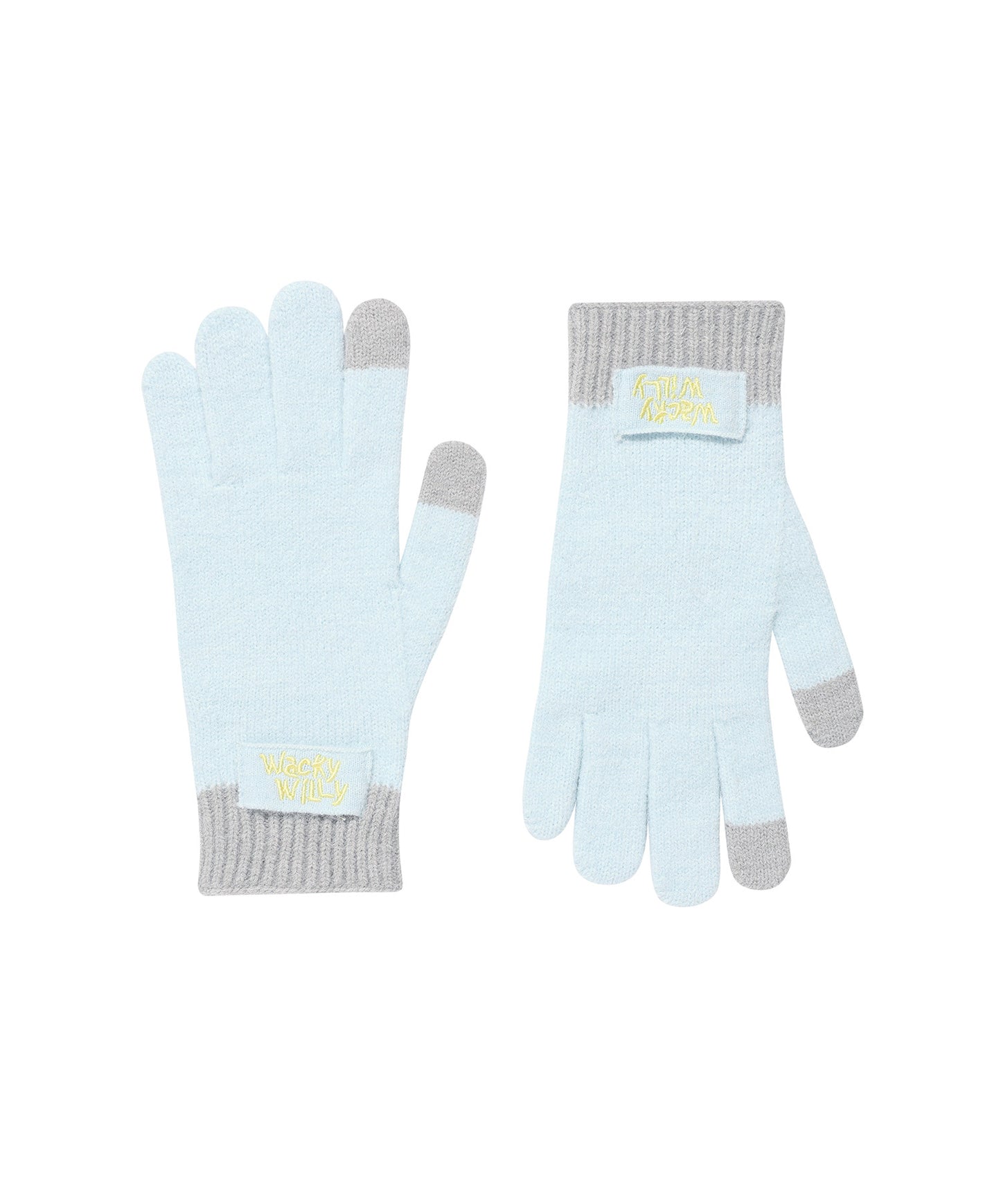 [AESPA Giselle Worn] WACKY WILLY Striped tassel beanie / Knit Muffler / Knit Gloves (2 colors)