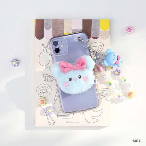 BTS BT21 Monopoly Minini Plush Lovely Smart Tok - Phone Holder