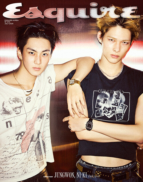 [ENHYPEN] Jungwon & Niki - Esquire Korea Magazine July 2026