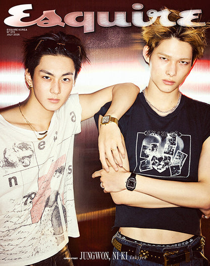 [ENHYPEN] Jungwon & Niki - Esquire Korea Magazine July 2026
