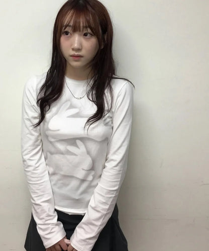 [Cho Yi-hyun Pick] Miseki Seoul Twin Rabbit Long Sleeves