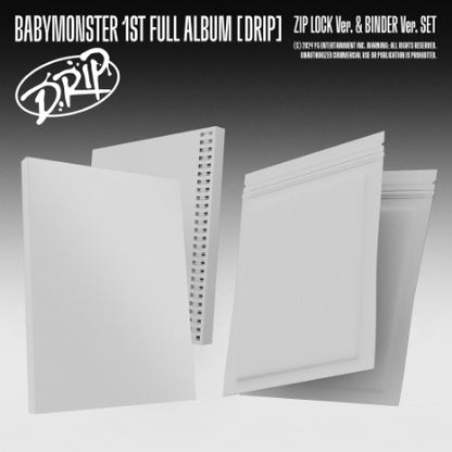 BABY MONSTER - 'DRIP' 1st FULL Album (with YG Select Pre-order gift)