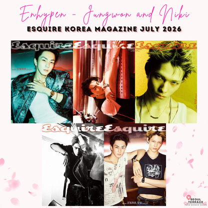 [ENHYPEN] Jungwon & Niki - Esquire Korea Magazine July 2026