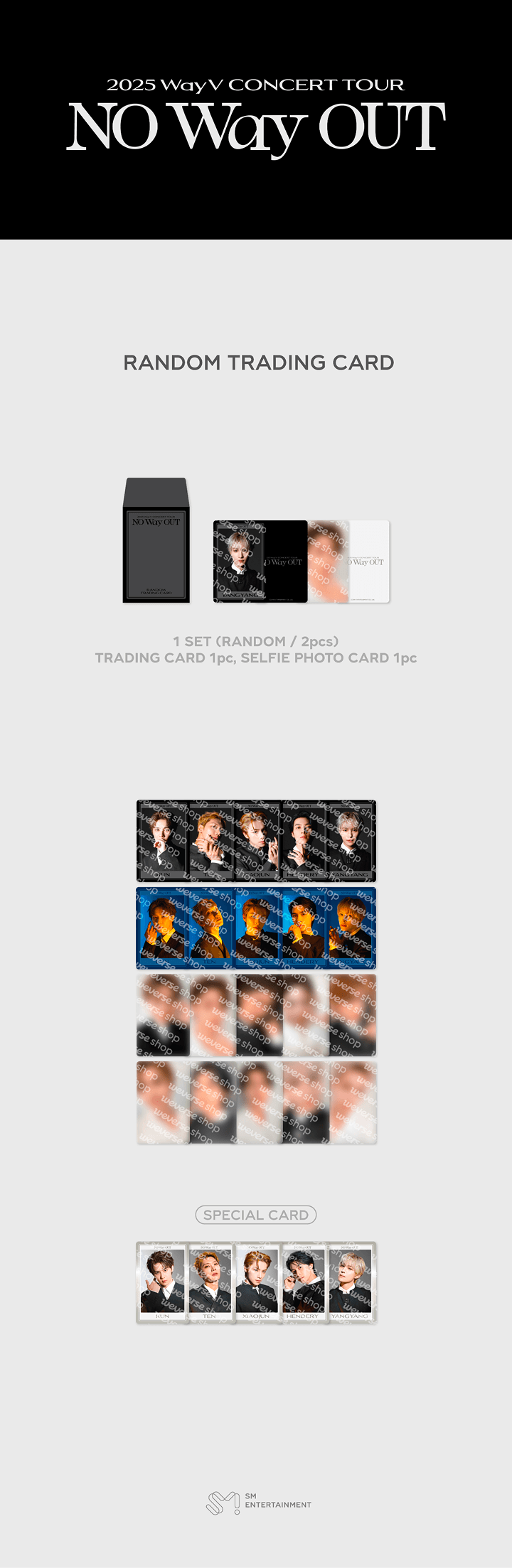 NCT WayV - Concert Tour [NO Way OUT] Official Merch