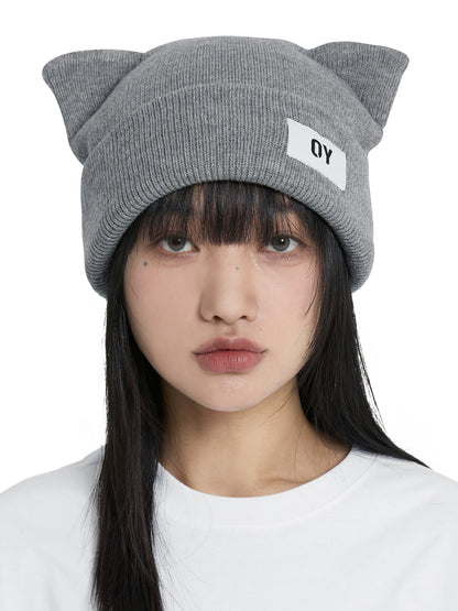 OY Ear Logo Beanie