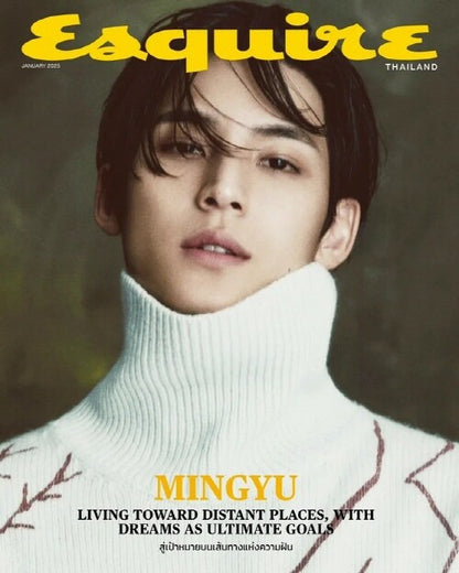Esquire Magazine Thailand January 2025: SEVENTEEN Mingyu
