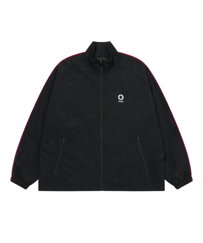 [BTS Jungkook Worn] CHIN DOWN Nylon Track Jacket / Pants (Black)