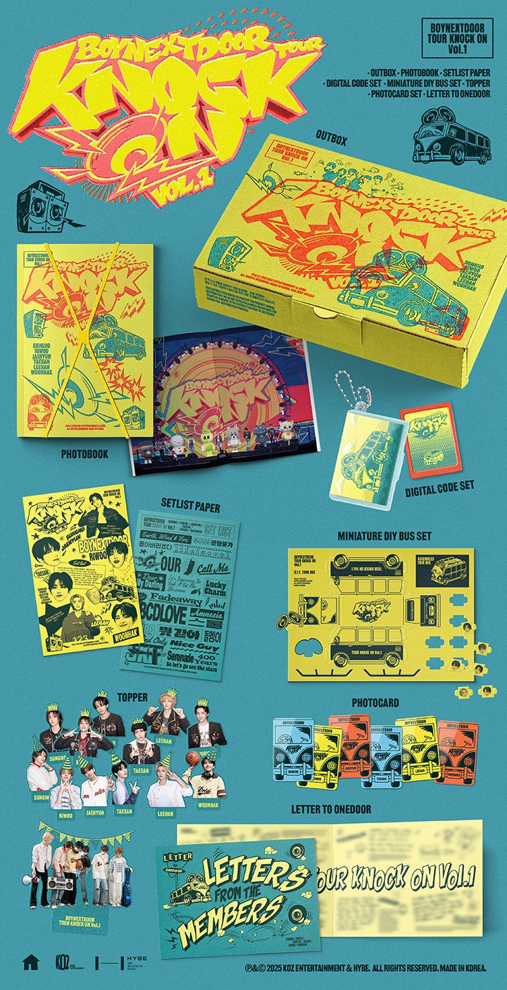 BOYNEXTDOOR TOUR 'KNOCK ON Vol.1'