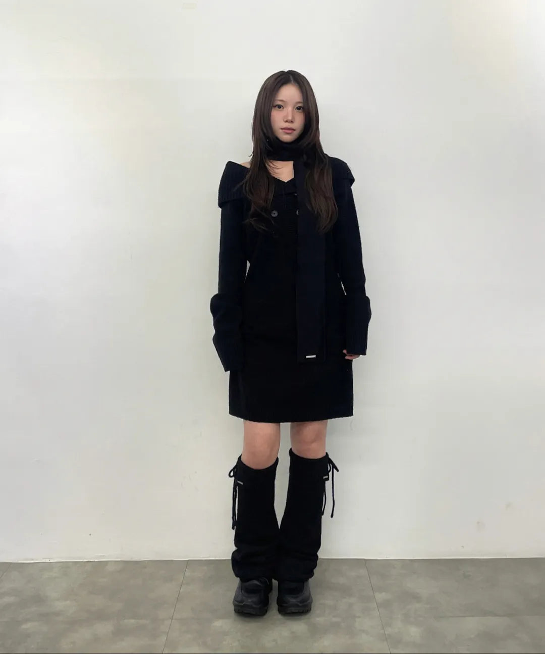 [Cho Yi-hyun Pick] Miseki Seoul Drawstring Leg Warmer