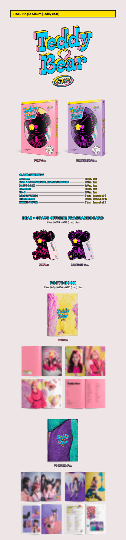 STAYC - Single Album [Teddy Bear]