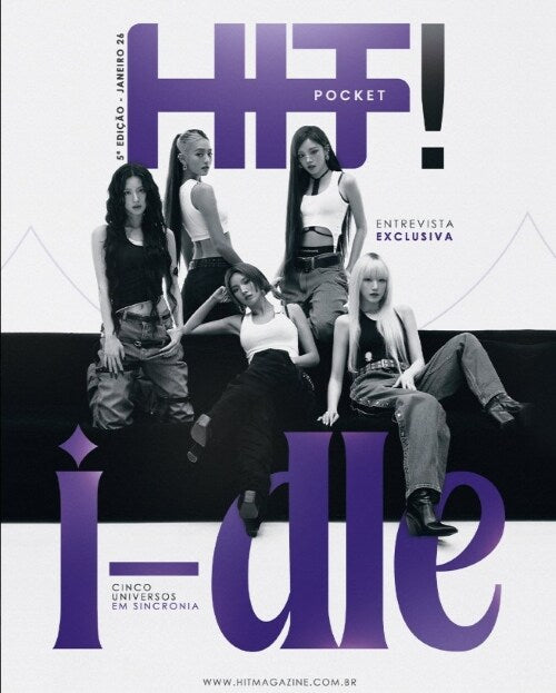 i-dle x HIT! Magazine Pocket January 2026: Idle (Magazine + 1 Card)