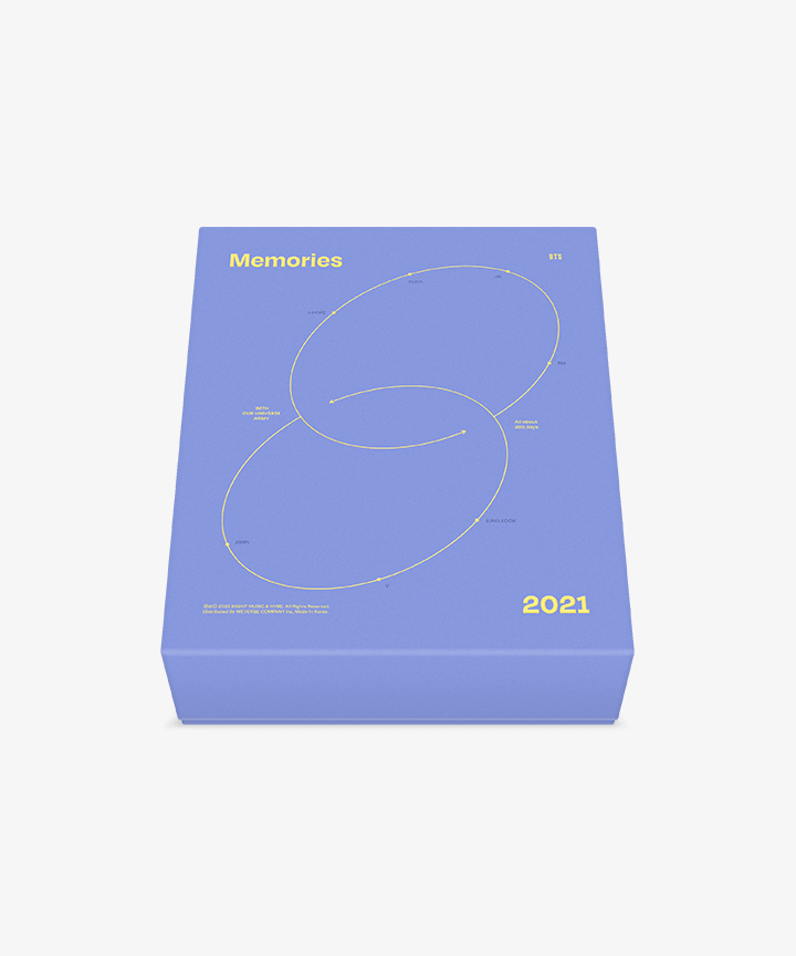 BTS Memories of 2021 (DVD/Digital Code/Blu-ray)