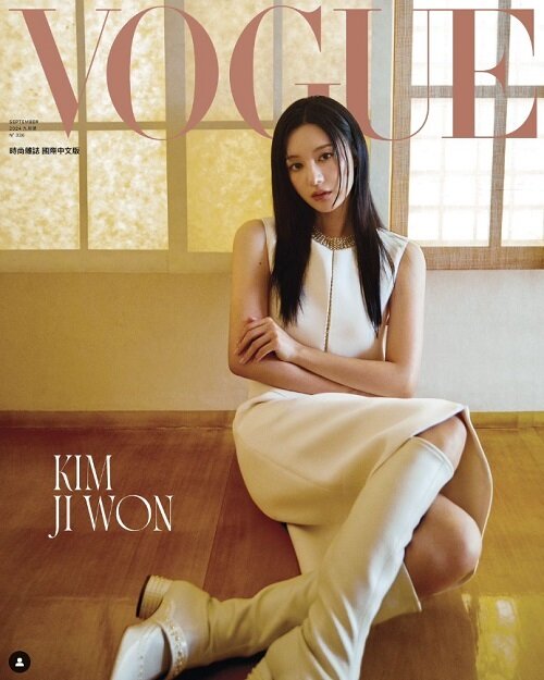 KIM JIWON - VOGUE TAIWAN - SEPTEMBER 2024 MAGAZINE