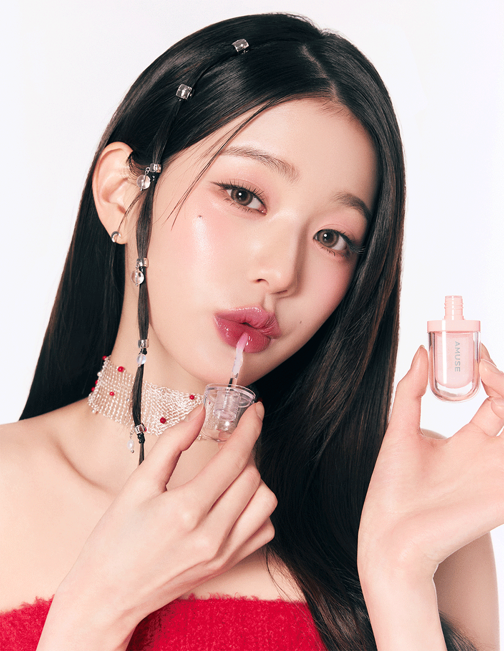 [Ive Wonyoung Pick] Amuse Lip Fuller (Big Diamond Lip Plumper)