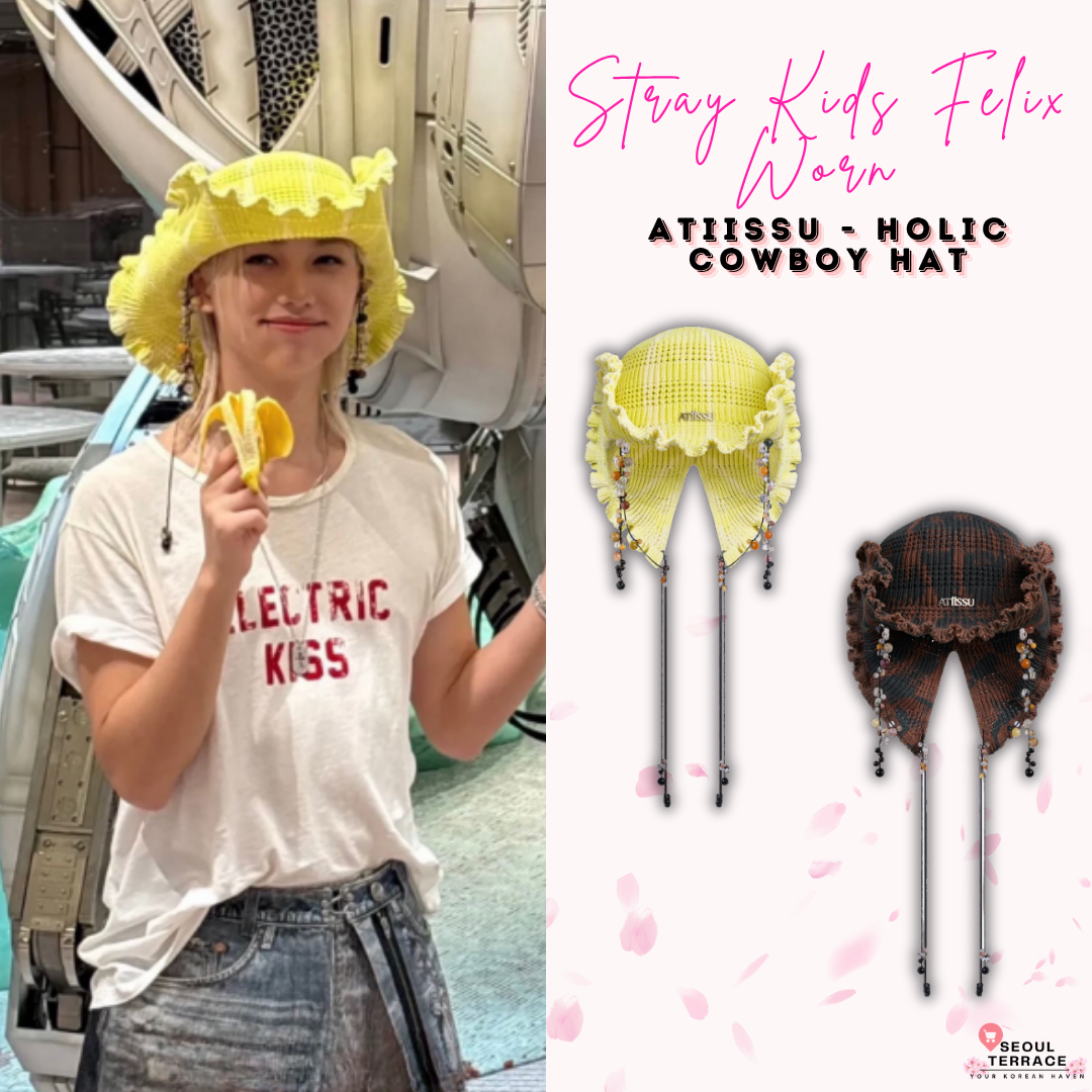 [Stray Kids Felix Worn] ATIISSU - Holic Cowboy Hat