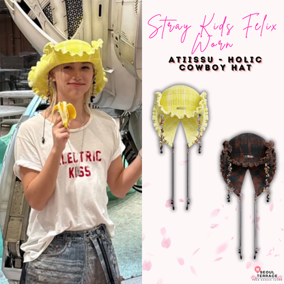 [Stray Kids Felix Worn] ATIISSU - Holic Cowboy Hat