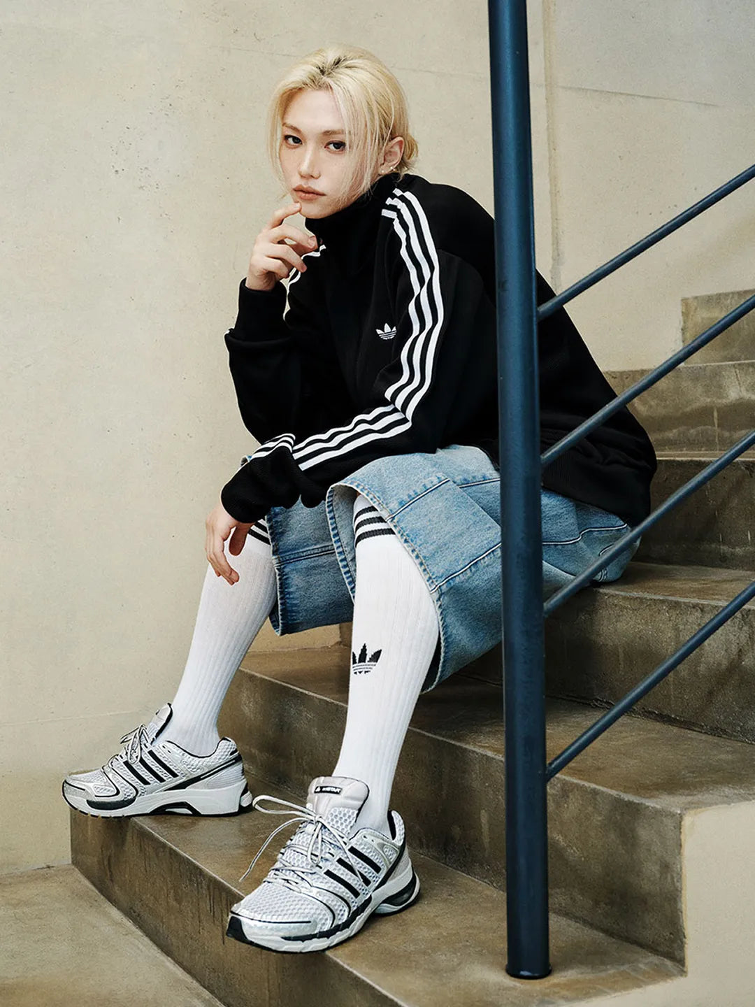 [Straykids Felix Worn] Adidas Adistar Control 5 Sneaker