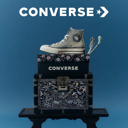 Converse X 2000 Archives Chuck 70 Faded Denim Sneakers