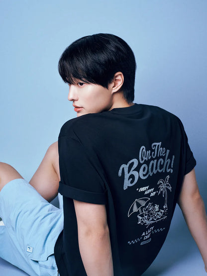 [Woodz Worn] FILA Coldwave+ On the Beach Short Sleeve T-shirt